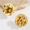 Estilo Coreano Estilo Fresco Simple Irregular Flor Redondo Colgante Pendientes Elegantes Alta Calidad Bola Pendientes Pendientes