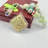Chaveiro Moderno Simples Moda Versátil Pingente de Bolsa Gato Kt Deus da Riqueza Imediata Panda Feliz Pingente