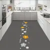 Las alfombrillas de suelo para cocina de lodo de diatomeas son antideslizantes y a prueba de aceite, se limpian con un paño y son lavables, alfombrillas para pies resistentes a las manchas en la entrada, alfombrillas absorbentes y alfombras