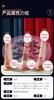 Muñeca Misteriosa Pene Realista Vibrador Telescópico Calefacción Erótica Dispositivo de Orgasmo Femenino Masturbación Suministro de Productos para Adultos