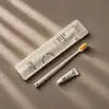 Cepillo de Dientes Desechable Peine Set Simple de Papel Kraft Hotel Casa de Huéspedes B&B Artículos de Tocador Especiales Fabricante Venta al por Mayor
