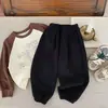 Liquidación, sin devoluciones ni cambios, 18 yuanesPantalones infantiles MaiBao, nuevo producto de otoño, pantalones casuales para niños con bolsillo trasero bordado