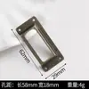 Porta Cartão de Visita Porta Etiqueta Fivela de Caixa de Presente Alça Pequena para Etiqueta Porta Etiqueta Porta Decorativo Slot para Cartão Chapa de Ferro Porta de Ferro Antigo