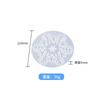 Molde de Resina Cristalina DIY Colgante de Copo de Nieve Adorno de Tres Piezas Silicona Suministros para Hornear Amazon