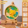 Kit de artesanato DIY Pintura em esmalte cloisonné tradicional personalizada Porta-copos Dia do Professor atividade de team building presente