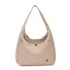 Bolso de mano cruzado para el hombro, gran capacidad, adecuado para el trabajo y los viajes, bolsa casual ligera de nailon para mujer, bolso de hombro tipo tote simple