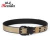 Cinturón de aleación giratoria para hombre, lona, casual, moderno, para estudiantes, jóvenes, hebilla de pasador, cinturón tejido