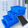 Caja Dividida Accesorios Herramientas Ferretería Caja de Almacenamiento Plástico Rectangular Tornillos Clavos Piezas 20+ Compartimentos Caja Dividida