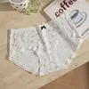 Roupa Íntima Feminina de Algodão Puro com Estampa Floral Doce, Amiga da Pele e Respirável 10A Antibacteriana, Gancho Estendido, Cobre o Quadril Elástico, Roupa Íntima Feminina de Algodão