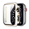 Para iwatch987654SE Apple Watch Ultra2 Película Templada Integrada Carcasa Protectora Electrochapada Todo Incluido Resistente a Caídas