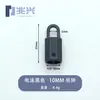 En Stock 5-10mm Accesorios de Hardware para Cordón de Teléfono Set de Cascabeles Hebilla de Gancho Negro Electroforético Anillo de Resorte Cubo Cola de Cuerda