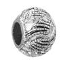 Panjia Nueva Venta Caliente Retro Plata Amor Dados Cuentas DIY Accesorios Pulsera Pulsera