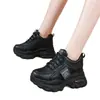 Zapatos tipo "dad shoes" para mujer, nuevo modelo de verano 2026, de suela gruesa, que aumentan la altura, de malla, transpirables, zapatos casuales