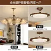 Lustre de cristal de luxo leve estilo francês Jianrui, luminária de sala de estar, nova luminária minimalista estilo francês para sala de jantar e quarto