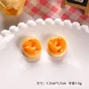 Brinquedos Fofos de Pão de Desenho Animado Comida Criativo Feito à Mão DIY Acessórios de Cola de Creme Brinquedos de Pão de Resina Acessórios de Joalheria