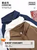 Sudadera con Capucha de Sherpa Fleece 400G Top Holgado para Hombres y Mujeres Otoño Invierno Nuevo Estilo Perezoso Casual Versátil Sudadera de Manga Larga