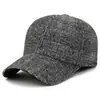 Gorra con Visera de Cuero Cálida de Invierno para Hombres de Mediana Edad y Mayores, Protección Auditiva para Ancianos con Forro de Felpa, a Prueba de Viento, para Prevenir el Frío