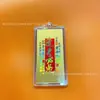 Adesivos de Celular Dourados como Lembrancinhas para Boa Sorte e Riqueza, Cartões de Ouro Puro para Atrair Fortuna, Cartas da Fortuna para Celular no Atacado