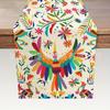 Corredor de Mesa Mexicano Colorido Retro Mandala Flor Linho Mais Vendido da Amazon Mesa de Jantar Decoração de Casa Corredor de Mesa de Cozinha