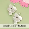 Venta Caliente Transfronteriza Chapado en Cobre Oro Real de 18 Quilates Hecho a Mano Anillo Individual Pendientes de Horquilla para el Cabello Pulsera Collar Accesorios de Joyería DIY