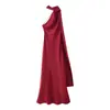 Revelador da cintura, com alça fluida, estilo europeu e americano, vestido longo simples e moderno, gola halter, nova moda feminina, vestido estilo férias