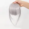 Flequillo de Peluca para Mujer para Cubrir Canas en la Parte Superior de la Cabeza, Frente Esponjosa Natural, Capas sin Costuras, Piezas de Peluca Cómicas Dulces y Geniales