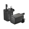 Nuevo Cargador Compacto Gan Estándar Británico de 45W Adecuado para Cargador Iphone15 Samsung 45W Cabezal de Carga Rápida Único C