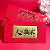 Año 2026 del Caballo, Hazte Rico Inmediatamente, Sobre Rojo Billete de Oro, Feliz Año Nuevo, Oro Puro 999, Regalo Souvenir del Día de San Valentín Chino, Venta al por Mayor en Transmisión en Vivo