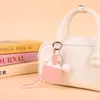 Colgante para Raquetero de Tenis de Mesa Deportivo Transfronterizo Colgante de PU Regalo Pequeño Creativo Lindo Colgante para Mochila Llavero de Coche