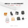 Accesorios de Hardware para Bolsos de Cuero, Tachuelas Cuadradas de Aleación para Bolsos de Cuero, Remaches Planos para Ropa de Bolsos Trapezoidales tipo Caja, Clavos para Base de Bolsos