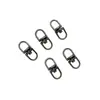 Hebilla de metal personalizada de 8 caracteres diy hebilla de ocho caracteres de aleación de zinc tres colores opcionales accesorios para llavero anillo de conexión de hebilla de 8 caracteres