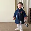 Ropa para Niñas, Chaqueta de Invierno, Estilo Nuevo, Chaqueta de Mezclilla Acolchada y Engrosada, Abrigo de Algodón para Niñas, Ropa para Bebés