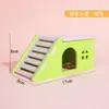 Suministros para hámster dorado, casa decorativa para esconderse, adecuada para todas las estaciones, accesorios de jaula de juguete, lugar divertido para esconderse