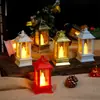 Lanterna de Vela Digital Transfronteiriça Lanterna de Pônei Lanterna de Vento Vela LED Lanterna Quadrada Decoração de Casamento Luz de Ambiente Barra de Luz Decoração de Hotel