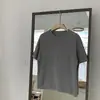 Moda nueva de primavera y verano, camiseta de punto de algodón puro de manga corta con cuello redondo, color liso, estilo coreano, versátil, simple, elegante, para mujer