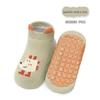 26 Meias Curtas Infantis para Primavera/Verão, Desenho Animado 3D com Orelhinhas, Antiderrapantes, Meias de Tornozelo para Bebês e Crianças Pequenas, Meias para Trampolim, Meias para Chão