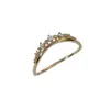 Anillo de Luz de Corona Estilo Japonés Transfronterizo Lujo Corona de Princesa Fresco Gama Alta Versátil Retro Nicho Simple Anillo