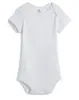 Mameluco acanalado de manga corta, Pijama de bebé para otoño e invierno, Monopieza de algodón puro para bebé, Mameluco triangular para gatear