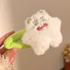 Muñeca de Peluche de Dibujos Animados Dulce y Linda Pasador para el Cabello Niña Corazón Roto Flequillo Pinza Lateral Pinza Rota Pasador Femenino Accesorios para el Cabello
