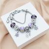 Pulsera de Amatista Panjia Dream Transfronteriza Atrapasueños Hexagrama Pulsera DIY Mejor Amiga Chica Regalo Accesorios