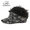 Gorro Peluca Unisex Personalizado Estilo Étnico, Gorra Quirky Callejera, Gorra de Béisbol para Hombre, Gorra Protectora del Sol, Gorra de Pico Versátil