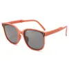 Novos Óculos de Sol Dobráveis Infantis Moda Retrô Protetor Solar Óculos Infantis Anti-UV Portátil Óculos para Meninos e Meninas