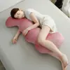 Almohada para Dormir para Cama, Almohada para Abrazar las Piernas para Niñas, Almohada para Dormir de Lado para Mujeres Embarazadas, Almohada Larga Tipo Tira para Hombres, Adulto, Extraíble y Lavable