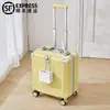 Maleta de Mano Personalizable de 18 Pulgadas Pequeña para Mujeres Puede Abordar el Avión Mini de 20 Pulgadas Ultraligera Viaje de Corta Distancia No Requiere Equipaje Documentado
