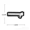 Bordado de cabeça de fantasma acessórios de vestuário patch patch emblema emblema sapatos e chapéus acessórios de bagagem bordado uma variedade de combinação adesivo
