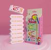 Toallitas Húmedas Mini para Bebé para Manos y Boca, Toallitas Húmedas Portátiles para Niños para Limpieza de Manos y Boca, Toallitas Faciales, Paquete Pequeño, Especialmente para Estudiantes
