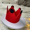 Sombrero de Cumpleaños para Niños ins Celebridad de Internet Corona de Fiesta Personalizada Sombrero para Mascota Ropa para la Cabeza de Bebé Vestimenta para los Cien Días