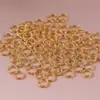 Anillo de Conexión de Doble Capa Bucle Abierto Hecho a Mano DIY Anillo de Conexión de Acabado Pulsera Collar Colgante Juguete Materiales Accesorios