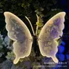 Luzes de Caminho Borboleta Dinâmicas Tridimensionais Acrílicas à Prova d'Água Transfronteiriças para Decoração de Casamento, Festa, Decoração de Jardim e Design de Paisagem