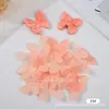 Fabricante Pieza de Flor Mariposa Grande en Relieve Pétalo de Mariposa Simulada Comprimido Tocado Accesorios para Ropa Accesorios Decorativos Semi-Terminados